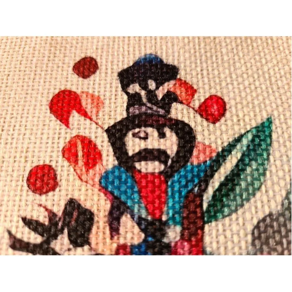 Nutcracker Table Runner Halloween Decor Decorative Cloth Holiday Decoration 72